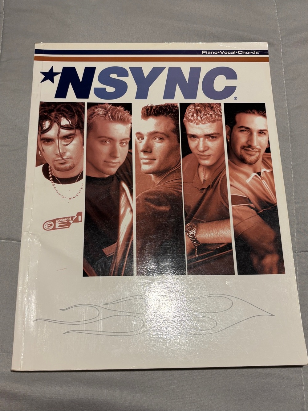 *NSYNC Piano/Vocal/Chords Songbook-  Vintage 1999 -96 page songbook